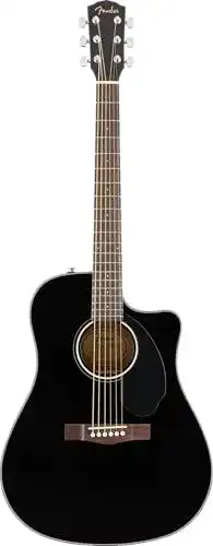 Fender-Gitarren Fender, Gitarre CD-60SCE Schwarz