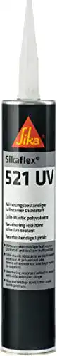 UV-Kleber Sika flex-521 UV Witterungsbeständig, 300ml Schwarz