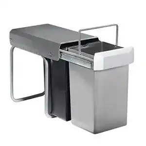 Einbau-Abfalleimer Wesco 12871 Double-Boy, 2 x 15 L