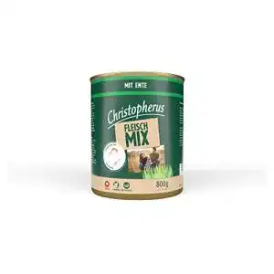 Christopherus-Hundefutter Christopherus Fleischmix, mit Ente, 6x