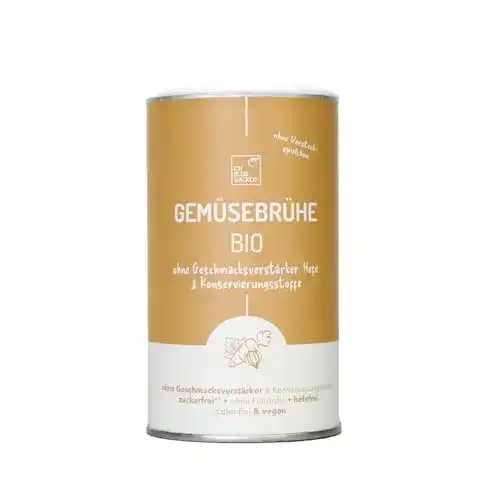 Gemüsebrühe Wacker Bio, 300g. Glutenfrei, laktosefrei & vegan