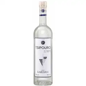 Tsipouro Kardasi Tirnavou ohne Anis 40% 0,7l, 100% Destillat