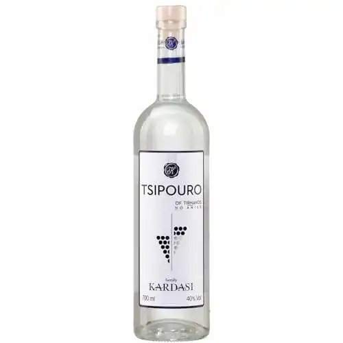 Tsipouro Kardasi Tirnavou ohne Anis 40% 0,7l, 100% Destillat