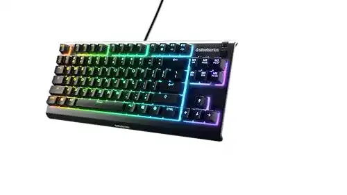 SteelSeries-Tastatur SteelSeries Apex 3 TKL, RGB Gaming-Tastatur