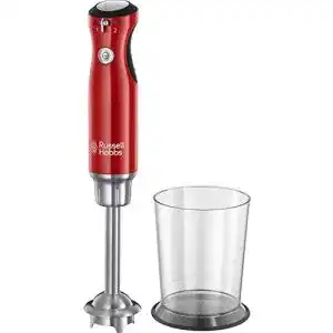Stabmixer Edelstahl Russell Hobbs Stabmixer Retro rot, 700W