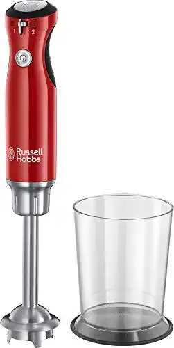Stabmixer Edelstahl Russell Hobbs Stabmixer Retro rot, 700W