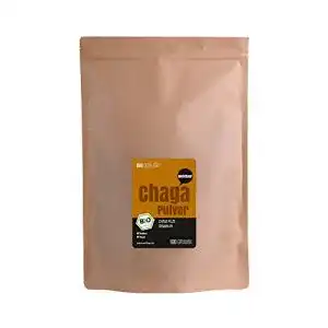 Chaga-Pilz Wohltuer Bio Chagapulver 100g in Rohkostqualität