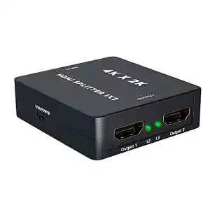 HDMI-Splitter 1 in 2 out Snxiwth HDMI Splitter 4K HDMI Verteiler