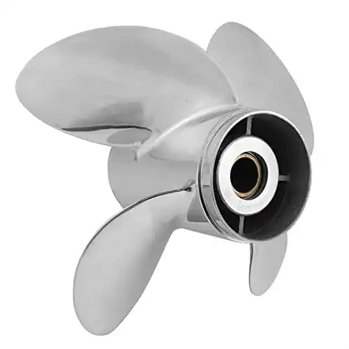 Edelstahl-Propeller YUNJINGCHENMAN Außenborder