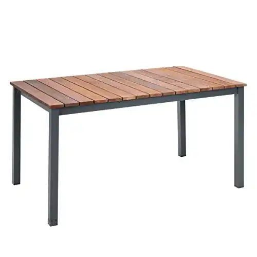 Gartentisch (Holz) Greemotion Tisch Mackay, Eukalyptusholz