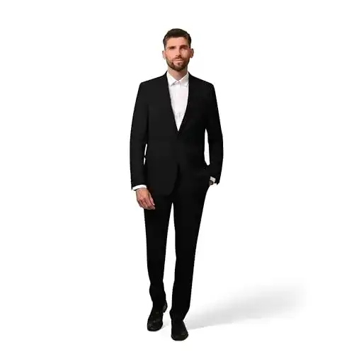 Anzug Herren Hirschthal Herren 2-TLG. Business Regular Fit