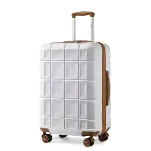 Kono-Koffer KONO Koffer Mittelgroß 4 Rollen Leicht Hartschale
