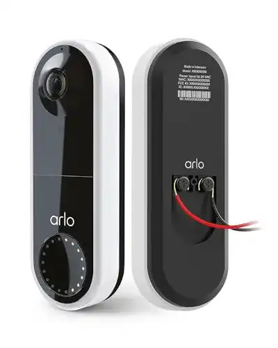 Die beste Arlo-Türklingel Arlo Video Doorbell, 1080p, WLAN, Sirene 2026 Test Bestseller Arlo-Türklingel Arlo Video Doorbell, 1080p, WLAN, Sirene