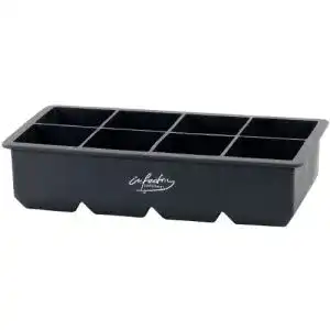 Eiswürfelform infactory XXL- für 8 Eiswürfel, 5×5 cm