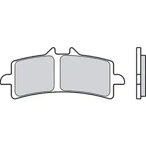Motorrad-Bremsbeläge Brembo BREMSBELAG SIN.VOR 07BB37SA