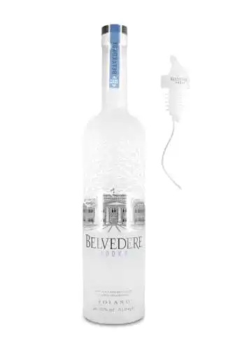 Belvedere-Vodka BELVEDERE Vodka Pure mit LED-Beleuchtung 6 l
