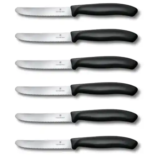 Die beste Victorinox-Küchenmesser Victorinox 6 Stück Swiss Classic Schwarz 2026 Test Bestseller Victorinox-Küchenmesser Victorinox 6 Stück Swiss Classic Schwarz