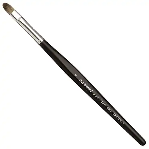 Lippenpinsel DA VINCI, vegan, Kunstfaser, Gr.4 Made in Germany
