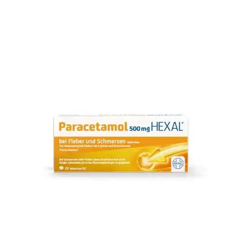 Paracetamol Hexal 500 mg Tabletten, 20 St.