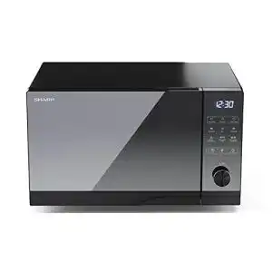Mikrowelle 900 Watt SHARP YC-GC52BEB mit Grill und Heißluft