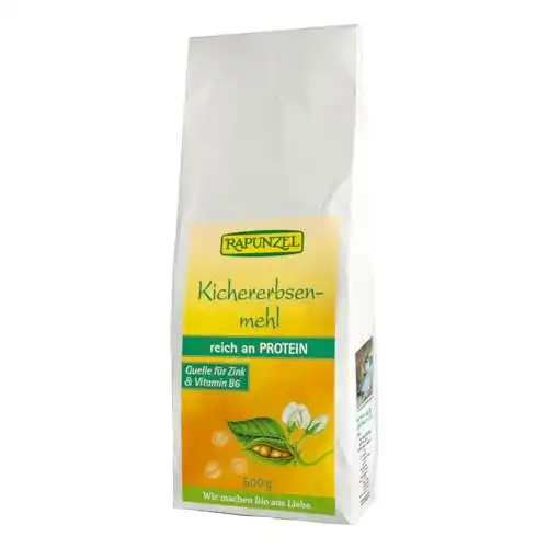 Kichererbsenmehl Rapunzel geröstet, Projekt, 500 g Bio