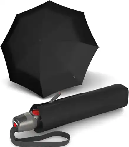Knirps-Regenschirm Knirps T200 Duomatic, Black, 28 cm