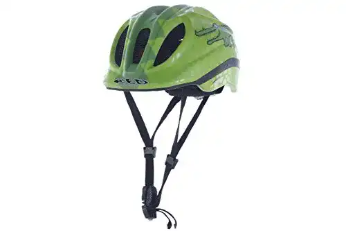 Fahrradhelm-Baby KED Fahrradhelm Meggy Reptile, Green Croco
