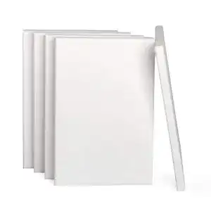 Keilrahmen ewtshop ® Leinwände mit , 100% Baumwolle, 5 Stück