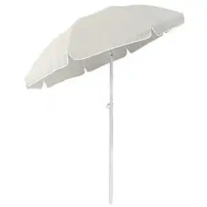 Sonnenschirm (200 cm) AufuN Sonnenschirm Strand, knickbar