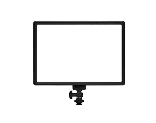 Videoleuchte RaLeno Kamera LED, Studio Licht Ultradünn CRI 95+