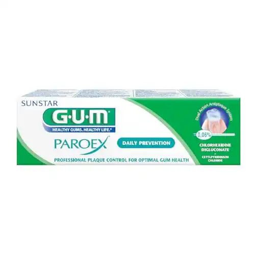 Gum-Zahnpasta GUM Paroex Sunstar Chlorhexidin 0,06%, 75 ml