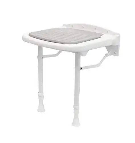 Duschklappsitz GAH-Alberts 140366 Polstersitz mit Stützfüßen