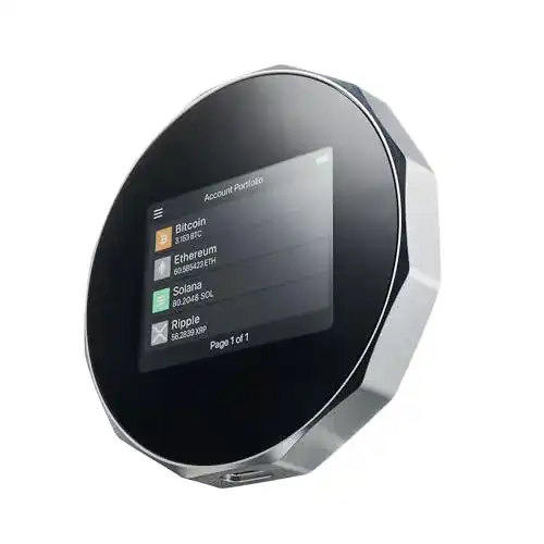 Hardware-Wallet SecuX V20 mit Bluetooth Plattformübergreifend