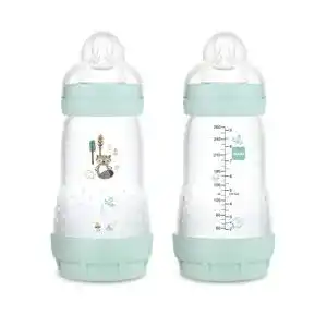 Mam-Trinkflasche MAM Easy Start Babyflasche, 2 Flaschen