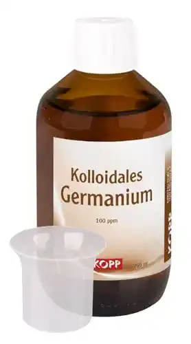 Kolloidales Germanium KOPP VERLAG Konzentration 100 ppm