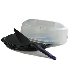 Kuchenbehälter Tupperware Exclusiv Tortentwist schwarz