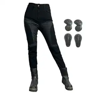 Motorradhose Damen GEBIN Damenjeans Atmungsaktiv Motorrad