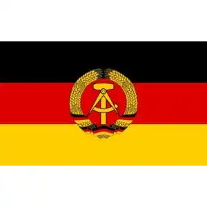 DDR-Flagge Fanshop Lünen Qualitäts Fahne Flagge 90 x 150 cm