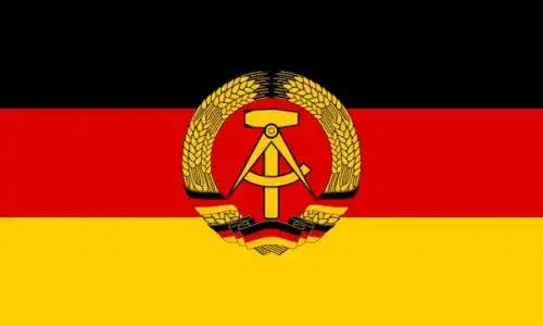 DDR-Flagge Fanshop Lünen Qualitäts Fahne Flagge 90 x 150 cm
