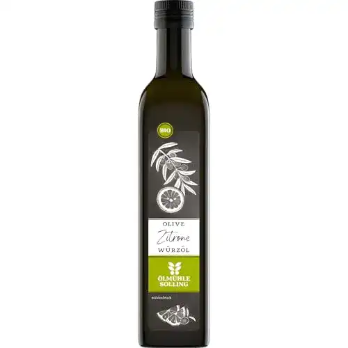 Olivenöl mit Zitrone Ölmühle Solling Bio, 500 ml