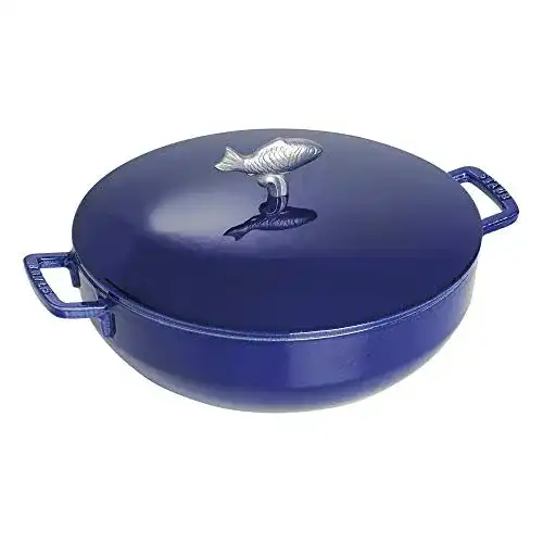 Staub-Bräter STAUB Fisch Cocotte 28 cm, Gusseisen