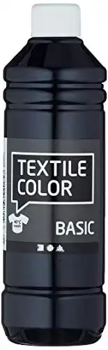Textilfarbe Art-Manufacture-Design 100263 500ml Volumen, Schwarz