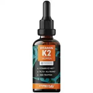 K2-Tropfen ProFuel Vitamin K2 Tropfen hochdosiert 1800x (50ml)