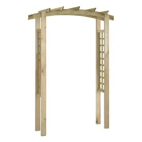 Rosenbogen Holz vidaXL Rosenbogen 150x50x210cm Holz