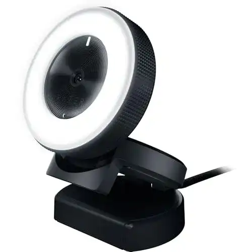 Webcam mit Ringlicht Razer Kiyo, Streaming-Kamera, USB
