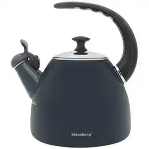Klausberg-Wasserkessel Klausberg Emailliert mit Pfeife KB-7404