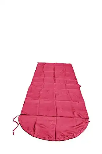 Seidenschlafsack Basic Nature Seideninlett, Bordeaux, One Size