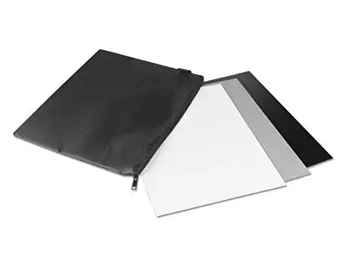 Graukarte Ares Foto ® White Balance Grey Card, Neoprentasche