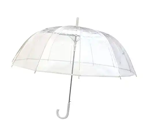 Durchsichtiger Regenschirm SMATI Damen Glockenschirm