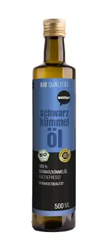 Schwarzkümmelöl bio Wohltuer Bio Schwarzkümmelöl 500 ml